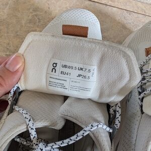 On Running White Athletic Shoes